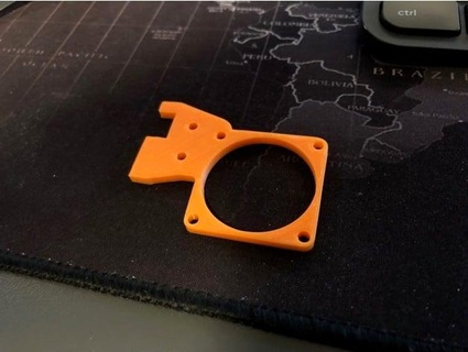 biqu h2 mount support without bltouch aottesen 3d print model - Mito3D