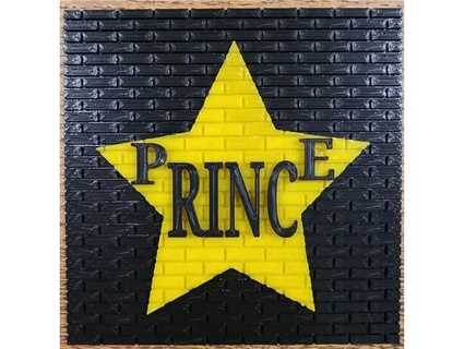 prince - first avenue star rtauber 3d print model - Mito3D