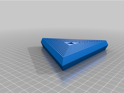 fractale agiter triforce uustar10 3d print model - Mito3D