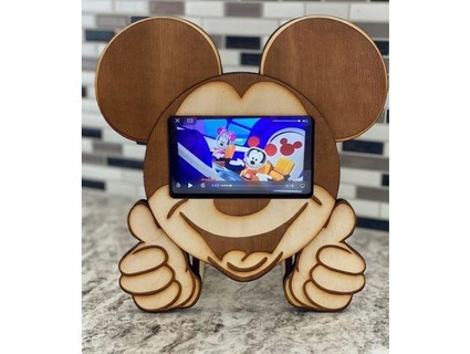 Mickey gösteri zamanı iphone ayakta durmak jbovee 3d print model - Mito3D