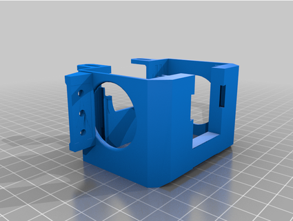 elegoo Neptuno 2 doble ventilador cabezal impresión bltouch warpwookie 3d print model - Mito3D