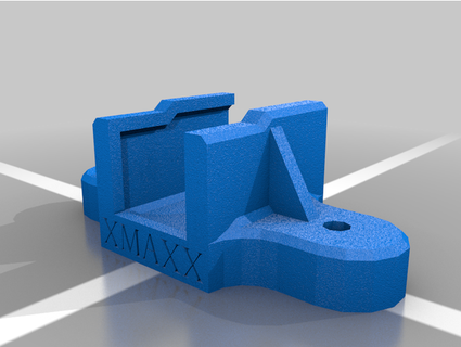 traxxas xmaxx botão suporte liam5024 3d print model - Mito3D