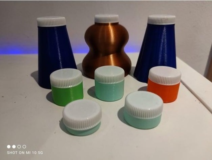 milk cap box container pixi2012 3d print model - Mito3D