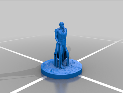 Juan médico humano bardo traidor 3d print model - Mito3D