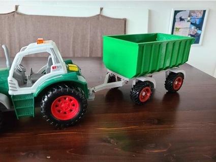 tractor remolque carro basculante tractor remezclar surfalex2000 3d print model - Mito3D