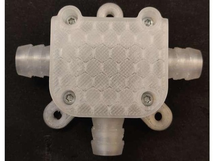 garden bed watering manifolds hose junctions inner diameter 12 mm grodanb 3d print model - Mito3D