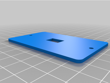 Lee auto disco pó medida consertar quadrado tremonha remzibi 3d print model - Mito3D