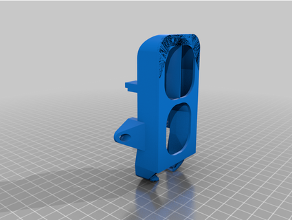 fan duct ender 3v2- like voron tripham 3d print model - Mito3D
