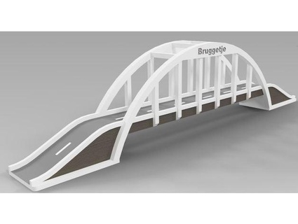 bruggetje bridging + overhang test joker3003 3d print model - Mito3D