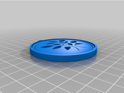 simple wearable life tree miziomon 3d print model - Mito3D