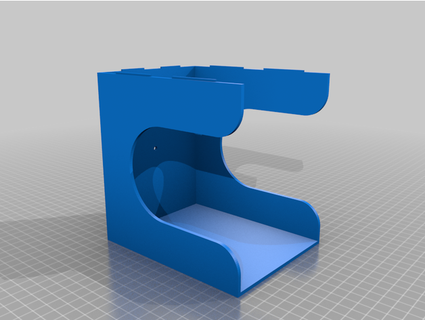 stapelbar Toilette Papier Spender v2 Seibar 3d print model - Mito3D