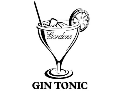 Gin Tonico stencil longquan 3d print model - Mito3D