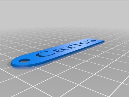 porta chaves realman 3d print model - Mito3D