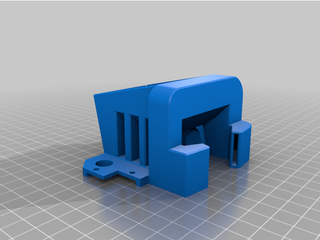 satsana stock fans ender 3 v2 le0xff 3D print model - Mito3D