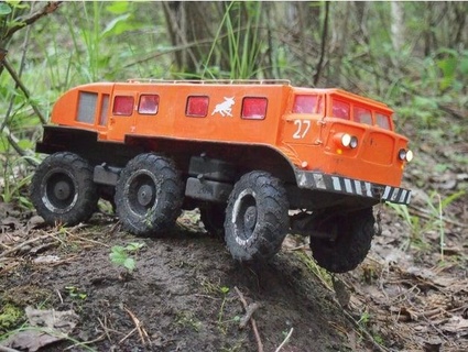 zil e167 rc sovietico camion gamebox13 3d print model - Mito3D