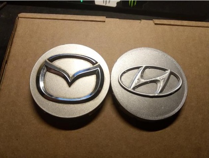 Mazda tekerlek hyundai kapaklar Değerlendir 3d print model - Mito3D