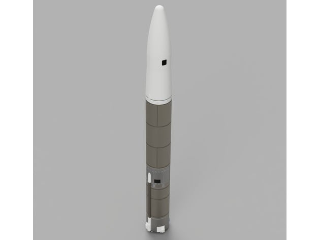 astra foguete 1 celeste el 3D print model - Mito3D