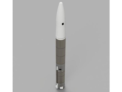 astra cohete 1 celeste 3d print model - Mito3D