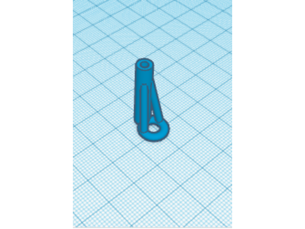 anneau canne gargate 3D print model - Mito3D