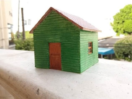 cabin house fresnosake 3d print model - Mito3D