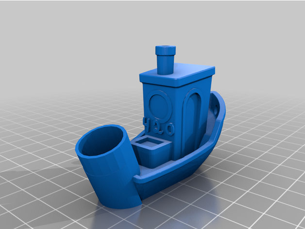 benchy bubbler ganseau 3D print model - Mito3D