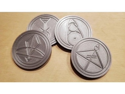 owl house glyph discs mrmeepson 3d print model - Mito3D