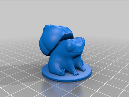 Fred rana bulbasaur cros00293 3d print model - Mito3D