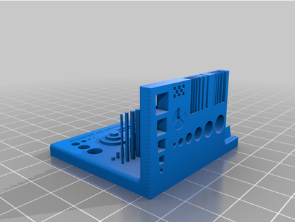 multi feature Ölçek v1 kaba amadace 3d print model - Mito3D
