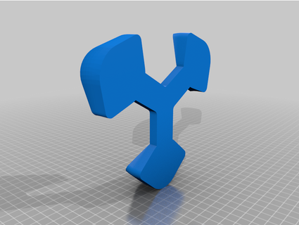 bowling ball stand spinner zenzd 3d print model - Mito3D