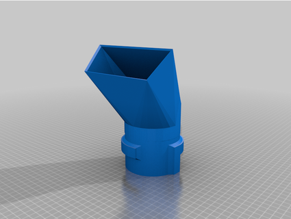 makita blower discharge tip sinister45 3d print model - Mito3D