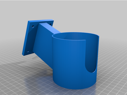 dyson supersonic shelf mount holster pchanizzle 3d print model - Mito3D