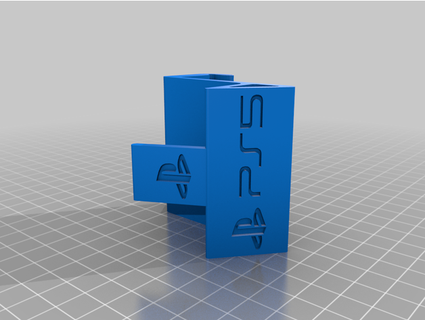 ps5 controller stand ben2night 3d print model - Mito3D
