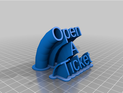 open ticket poprocksa 3d print model - Mito3D