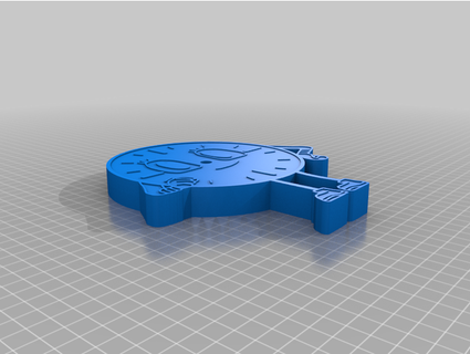 perder minutos reloj sólido jongmunlee 3d print model - Mito3D