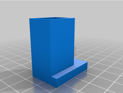 duct adapter prusa style anycubic mega makestuffs 3d print model - Mito3D