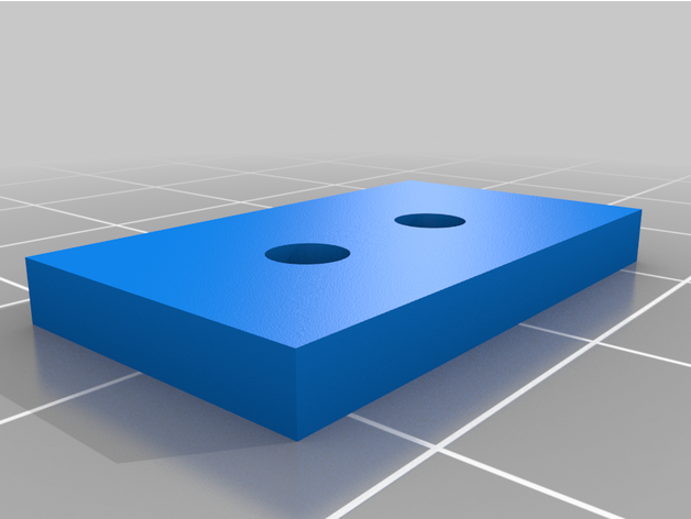 mars 2 pro sovol magnetic flexible steel plate shim mount spacer nutter5 3D print model - Mito3D