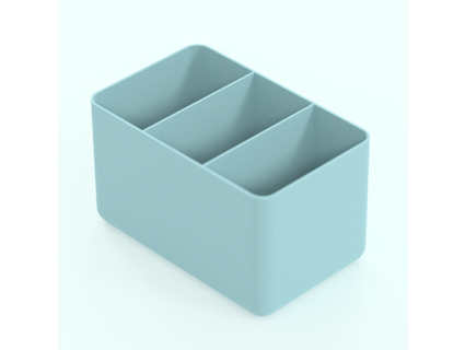 divided tea box designtheeverything 3d print model - Mito3D