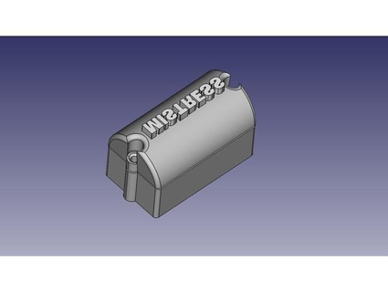 cm battery storage box subchattel 3d print model - Mito3D