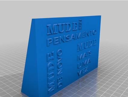 placa mude srdimitrov 3d print model - Mito3D