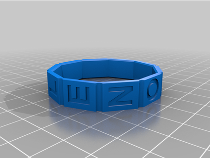 favorite rings combination safe 00 cryptex jordanbrown 3d print model - Mito3D