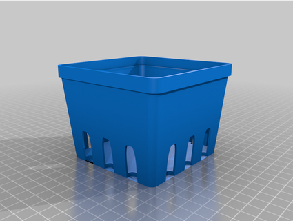 berry basket 4x4 alexandermihalyov 3d print model - Mito3D