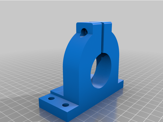 Leistung Säge v5 Motor Halter Unterstützung Lärm 3D print model - Mito3D