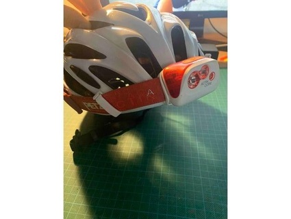 headlamp hook bike helmet fpera00 3d print model - Mito3D