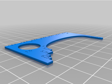 crab ruler gauge lemonaid 3d print model - Mito3D