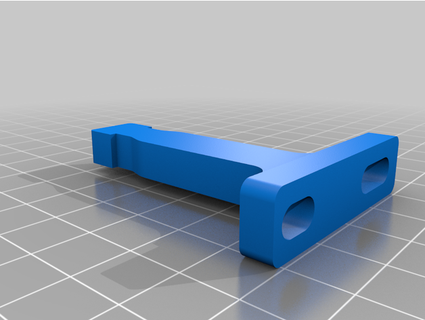 front fixing brackets kitchen drawers marmni 3d print model - Mito3D