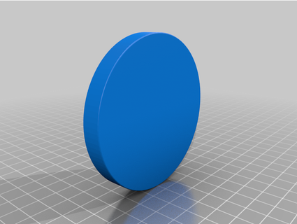 tennis ball container lid samc3d 3d print model - Mito3D