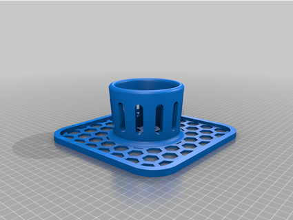 drink holder parameteric mattwach 3d print model - Mito3D