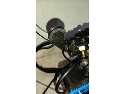 guia sensor filamento azul Drone ingeniería 3d print model - Mito3D