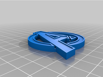 avengers keychain remix queenbee3d 3d print model - Mito3D