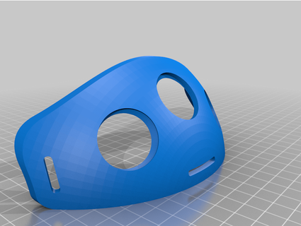 headband oculus quest airing holes karoltheguy 3d print model - Mito3D